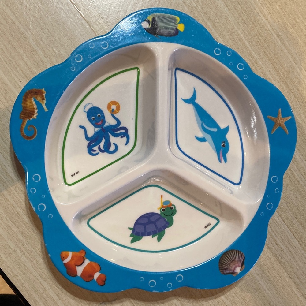 2 for 12$ Playtex Baby Einstein Divided Baby Plate